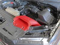 aFe Power (Advanced FLOW Engineering) - aFe Rapid Induction Dynamic Air Scoop 2021+ Ford F-150V6/V8 - Red - Image 7