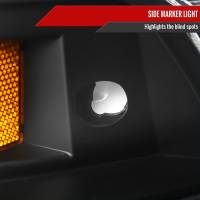 Spec'D Tuning Products - Spec-D 1990-1993 Acura Integra Factory Style Crystal Headlights w/ Amber Reflectors (Matte Black Housing/Clear Lens) - Image 3