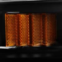 Spec'D Tuning Products - Spec-D 1990-1993 Acura Integra Factory Style Crystal Headlights w/ Amber Reflectors (Matte Black Housing/Clear Lens) - Image 4