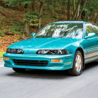 Spec'D Tuning Products - Spec-D 1990-1993 Acura Integra Factory Style Crystal Headlights w/ Amber Reflectors (Matte Black Housing/Clear Lens) - Image 7