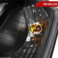 Spec'D Tuning Products - Spec-D 2008-2009 Pontiac G8 LED Bar Projector Headlights (Matte Black Housing/Clear Lens) - Image 4