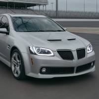 Spec'D Tuning Products - Spec-D 2008-2009 Pontiac G8 LED Bar Projector Headlights (Matte Black Housing/Clear Lens) - Image 8