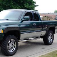 Spec'D Tuning Products - Spec-D 1994-2001 Dodge RAM 1500 2500 3500 Textured Rivet Style Fender Flares - Image 8