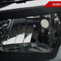 Spec'D Tuning Products - Spec-D 2006-2010 Dodge Charger Switchback Sequential LED Bar Factory Style Headlights (Matte Black Housing/Smoke Lens) - Image 1