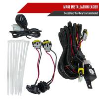 Spec'D Tuning Products - Spec-D 2015-2020 Chevrolet Tahoe/Suburban GMC Yukon/Yukon XL H8 Fog Lights Kit (Chrome Housing/Clear Lens) - Image 3