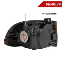 Spec'D Tuning Products - Spec-D 1992-1995 Honda Civic 2/3DR Corner Lights (Chrome Housing/Amber Lens) - Image 5