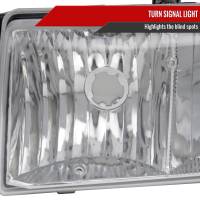 Spec'D Tuning Products - Spec-D 1991-1996 Chevrolet Caprice / 1994-1996 Impala Factory Style Crystal Headlights w/ Corner Signal Lights (Chrome Housing/Clear Lens) - Image 2