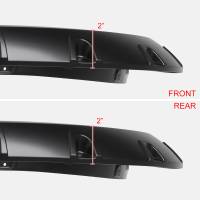 Spec'D Tuning Products - Spec-D 2010-2017 Dodge RAM 2500/3500 Smooth V2 Rivet Style Fender Flares - Image 1