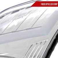 Spec'D Tuning Products - Spec-D 2006-2009 Nissan 350Z Switchback Sequential Turn Signal Animated LED Bar Projector Headlights (Chrome Housing/Clear Lens) - Image 3