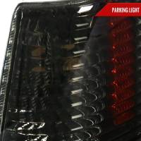 Spec'D Tuning Products - Spec-D 1993-1998 Jeep Grand Cherokee Corner Lights w/ Amber Reflectors (Chrome Housing/Smoke Lens) - Image 1