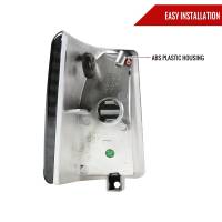 Spec'D Tuning Products - Spec-D 1993-1998 Jeep Grand Cherokee Corner Lights w/ Amber Reflectors (Chrome Housing/Smoke Lens) - Image 5