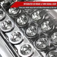 Spec'D Tuning Products - Spec-D 2007-2009 Dodge RAM LED Tail Lights (Chrome Housing/Clear Lens) - Image 1