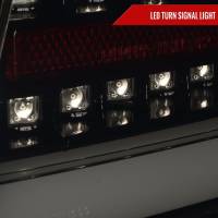 Spec'D Tuning Products - Spec-D 2008-2017 Mitsubishi Lancer / 2008-2015 Lancer EVO X Sedan LED Tail Lights (Glossy Black Housing/Smoke Lens) - Image 3