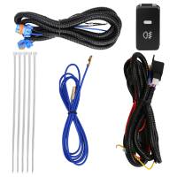 Spec'D Tuning Products - Spec-D 2006-2009 Toyota 4Runner 9006 HB4 Fog Lights Kit w/ Switch & Wiring Harness (Chrome Housing/Clear Lens) - Image 5