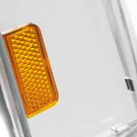 Spec'D Tuning Products - Spec-D 1988-1993 GMC Sierra/Yukon Chevrolet Silverado Corner Lights w/ Amber Reflectors (Chrome Housing/Clear Lens) - Image 1