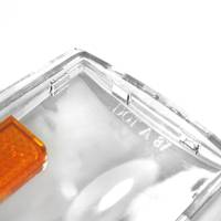 Spec'D Tuning Products - Spec-D 1988-1993 GMC Sierra/Yukon Chevrolet Silverado Corner Lights w/ Amber Reflectors (Chrome Housing/Clear Lens) - Image 2