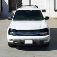 Spec'D Tuning Products - Spec-D 2002-2009 Chevrolet Trailblazer Projector Headlights w/ LED Light Strip (Black Housing/Smoke Lens) - Image 8