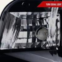 Spec'D Tuning Products - Spec-D 2010-2013 Chevrolet Camaro LED Bar Projector Headlights (Glossy Black Housing/Smoke Lens) - Image 3