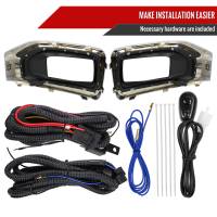 Spec'D Tuning Products - Spec-D 2015-2018 GMC Yukon/Yukon XL Bumper Fog Lights Kit (Chrome Housing/Clear Lens) - Image 3