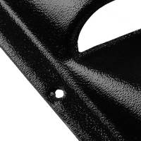 Spec'D Tuning Products - Spec-D 2015-2018 Ford Mustang Glossy Black Textured ABS Vintange Style Rear Window Louver - Image 2