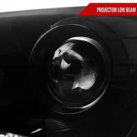 Spec'D Tuning Products - Spec-D 2010-2012 Hyundai Genesis Coupe Projector Headlights w/ SMD LED Light Strip (Jet Black Housing/Clear Lens) - Image 1