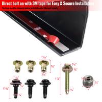 Spec'D Tuning Products - Spec-D 2004-2012 Chevrolet Colorado/ GMC Canyon Black Textured ABS Tailgate Cap Cover - Image 6