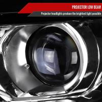 Spec'D Tuning Products - Spec-D 2015-2020 Chevrolet Tahoe/Suburban LED Strip Projector Headlights (Black Housing/Clear Lens) - Image 1