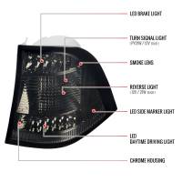 Spec'D Tuning Products - Spec-D 1998-2005 Mercedes Benz W163 M Class LED Tail Lights (Chrome Housing/Smoke Lens) - Image 6