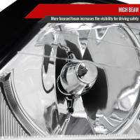 Spec'D Tuning Products - Spec-D 2005-2011 Lincoln Town Car Factory Style Headlights (Chrome Housing/Clear Lens) - Image 2