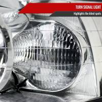 Spec'D Tuning Products - Spec-D 2005-2011 Lincoln Town Car Factory Style Headlights (Chrome Housing/Clear Lens) - Image 3