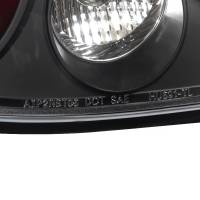 Spec'D Tuning Products - Spec-D 2005-2010 Pontiac G6 Coupe Tail Lights (Matte Black Housing/Clear Lens) - Image 4