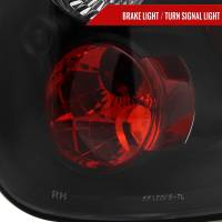 Spec'D Tuning Products - Spec-D 1997-2004 Ford F-150 Flareside Tail Lights (Matte Black Housing/Clear Lens) - Image 1