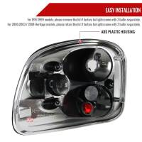Spec'D Tuning Products - Spec-D 1997-2004 Ford F-150 Flareside Tail Lights (Matte Black Housing/Clear Lens) - Image 5