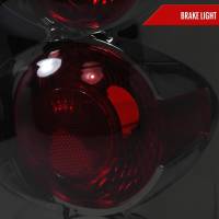 Spec'D Tuning Products - Spec-D 1998-2001 Ford Explorer Mercury Mountaineer Tail Lights (Chrome Housing/Smoke Lens) - Image 2