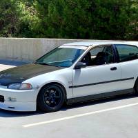 Spec'D Tuning Products - Spec-D 1992-1995 Honda Civic Coupe/Hatchback Black Manual Adjustable Spoon Sport Mirrors - Image 7