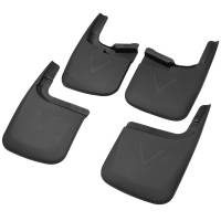 Spec'D Tuning Products - Spec-D 2017-2018 Ford F-250/F-350 Black ABS Front & Rear Mud Flap Splash Guards (Models without OEM Wheel Lip Moldings) - Image 2