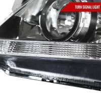 Spec'D Tuning Products - Spec-D 2005-2007 Honda Odyssey Factory Style Crystal Headlights w/ 9006 Bulbs (Chrome Housing/Clear Lens) - Image 3