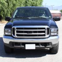 Spec'D Tuning Products - Spec-D 1999-2004 Ford F-250/F-350/F-450/F-550/Excursion Crystal Headlights w/ SMD LED Light Strip (Matte Black Housing/Clear Lens) - Image 8