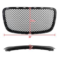 Spec'D Tuning Products - Spec-D 2015-2019 Chrysler 300 Black ABS Mesh Grille - Image 7