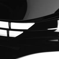 Spec'D Tuning Products - Spec-D 2016-2018 Honda Civic FK8 Factory Style Glossy Black ABS Mesh Grille w/ Eyebrows - Image 3