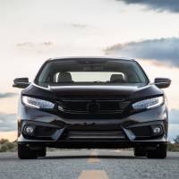 Spec'D Tuning Products - Spec-D 2016-2018 Honda Civic FK8 Factory Style Glossy Black ABS Mesh Grille w/ Eyebrows - Image 6