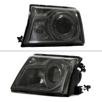 Spec'D Tuning Products - Spec-D 1998-2000 Ford Ranger Halo Projector Headlights (Chrome Housing/Smoke Lens) - Image 1