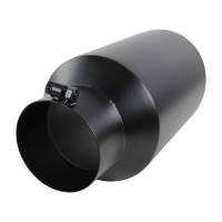 Spec'D Tuning Products - Spec-D Universal 5" Inlet/8" Outlet Black Stainless Steel Bolt-On Angled Exhaust Tip - Image 3
