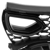 Spec'D Tuning Products - Spec-D 2015-2022 Dodge Charger SRT/RT/GT/Scat Pack Black Dual Snorkel Front Upper Grille - Image 1