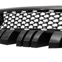 Spec'D Tuning Products - Spec-D 2015-2022 Dodge Charger SRT/RT/GT/Scat Pack Black Dual Snorkel Front Upper Grille - Image 2