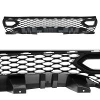 Spec'D Tuning Products - Spec-D 2015-2022 Dodge Charger SRT/RT/GT/Scat Pack Black Dual Snorkel Front Upper Grille - Image 5