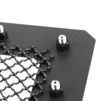 Spec'D Tuning Products - Spec-D 2016-2018 GMC Sierra 1500 Rivet Style Black Stainless Steel Mesh Grille Insert - Image 4