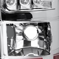 Spec'D Tuning Products - Spec-D 1999-2002 Chevrolet Silverado/ 1999-2006 GMC Sierra LED Tail Lights (Chrome Housing/Clear Lens) - Image 2
