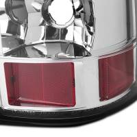 Spec'D Tuning Products - Spec-D 1999-2002 Chevrolet Silverado/ 1999-2006 GMC Sierra LED Tail Lights (Chrome Housing/Clear Lens) - Image 3