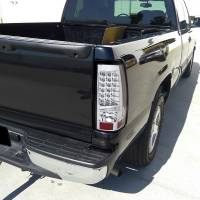 Spec'D Tuning Products - Spec-D 1999-2002 Chevrolet Silverado/ 1999-2006 GMC Sierra LED Tail Lights (Chrome Housing/Clear Lens) - Image 8